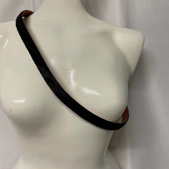 Brighton Belt Hair on Leather Skinny 04508 ML 32 - Picture 4 of 5